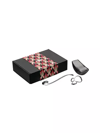 ALESSI | Set de pâtes 3 pièces en acier inoxydable/plastique | 